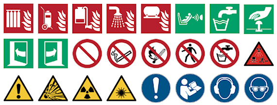 ISO 7010 Symbols
